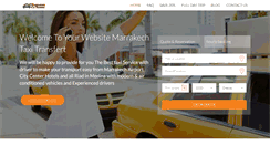 Desktop Screenshot of marrakechtaxitransfert.com